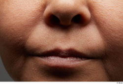 Face Mouth Nose Cheek Skin Woman Asian Chubby Studio photo references